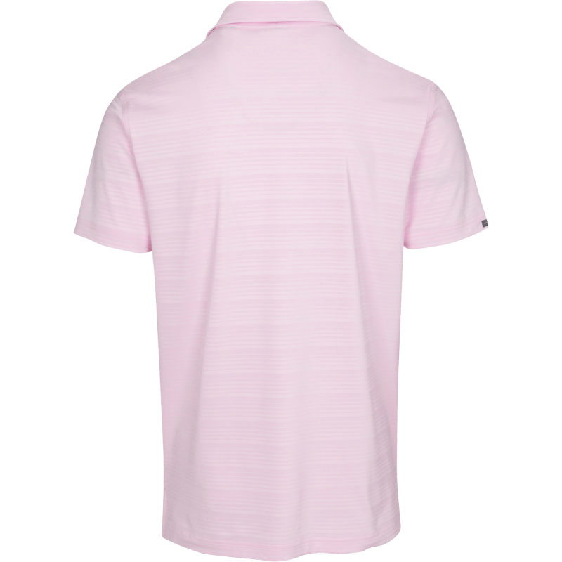 DUNNING LANDOR JERSEY POLO 40-42" Chest- Pink Salt Heather - Image 2