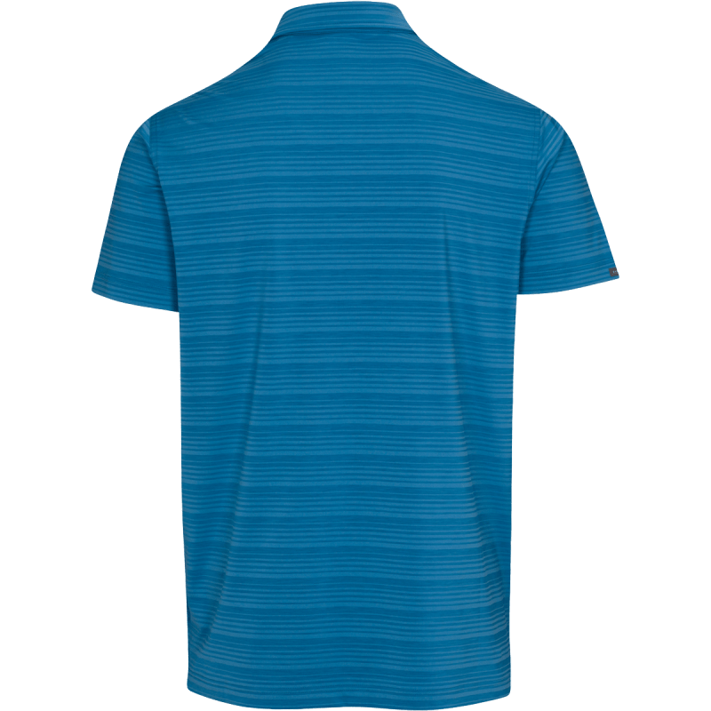 DUNNING LANDOR JERSEY POLO 40-42" Chest- Seaport Heather - Image 2