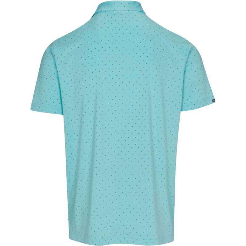 DUNNING SIGNATURE D PERFORMANCE JERSEY POLO- 40-42" Chest - RIVIERA - Image 3