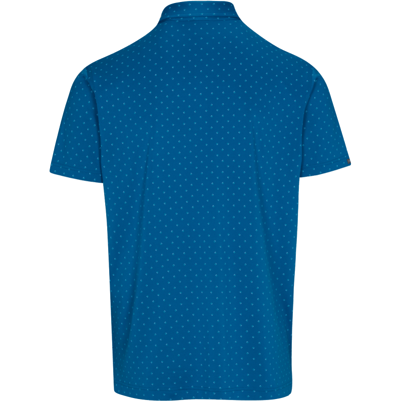 DUNNING SIGNATURE D PERFORMANCE JERSEY POLO- 40-42" Chest - SEAPORT - Image 3