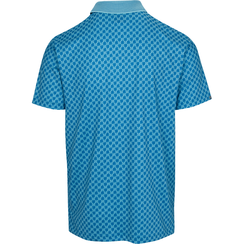 DUNNING LEAF PATTERN POLO 40-42" Chest- SEAPORT RIVIERA - Image 2