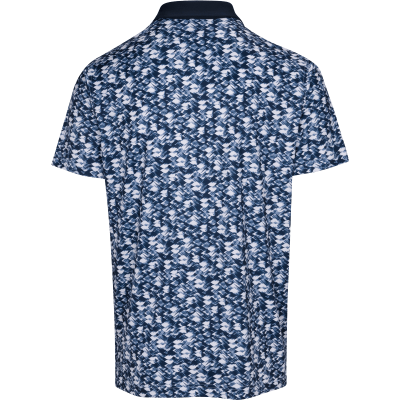 DUNNING PERFORMANCE POLO - 40-42" Chest - HALO/WHITE - Image 2