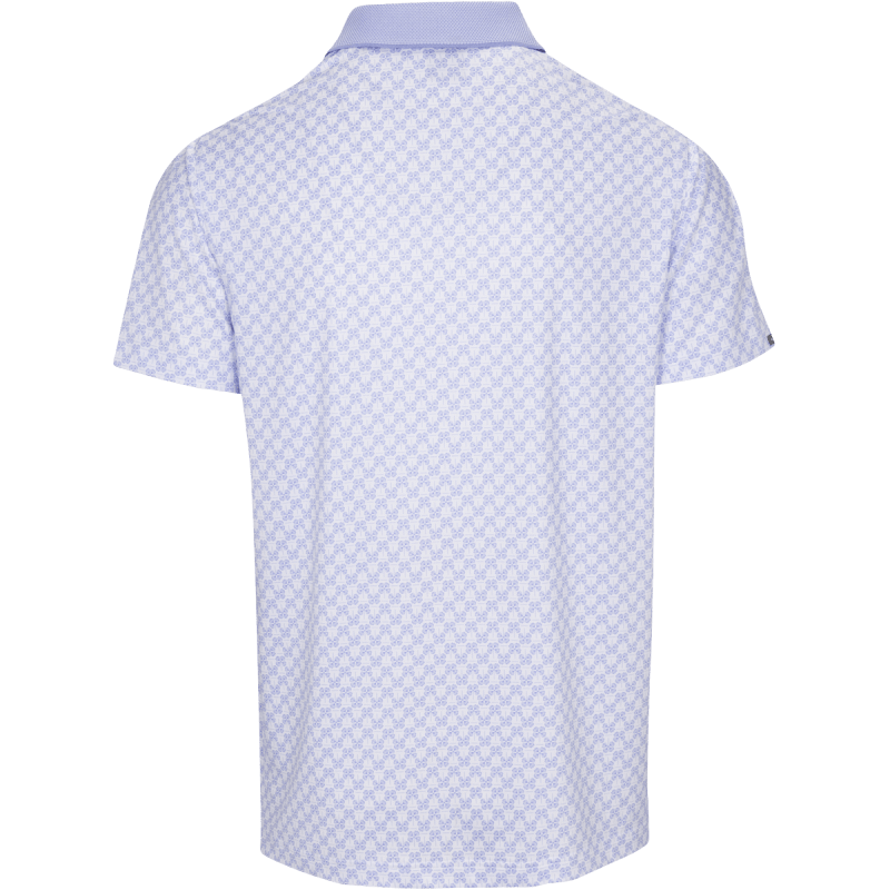 DUNNING LEAF PATTERN POLO 40-42" Chest- WHT DEWBERRY - Image 2