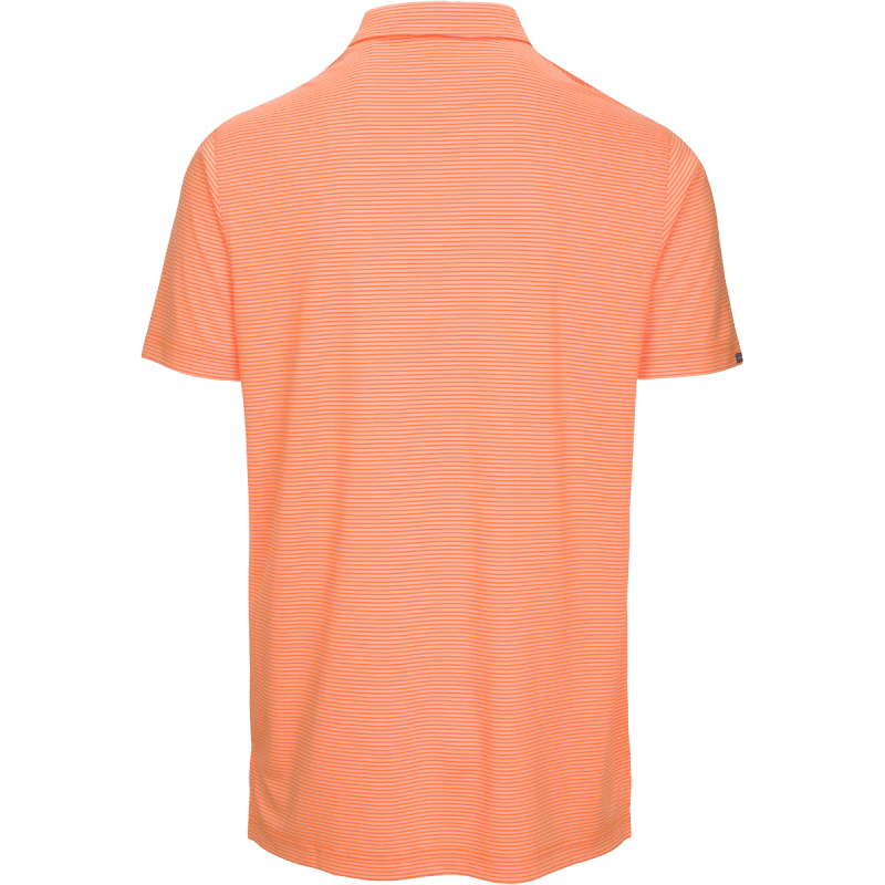 Dunning Golf Selkirk Coolmax Polo Shirt - 40-42" Chest - Vigor/White - Image 2