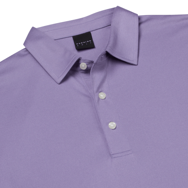 Dunning Golf Galway Jersey Polo Shirt - Small 40-42" Chest - Austere - Image 3