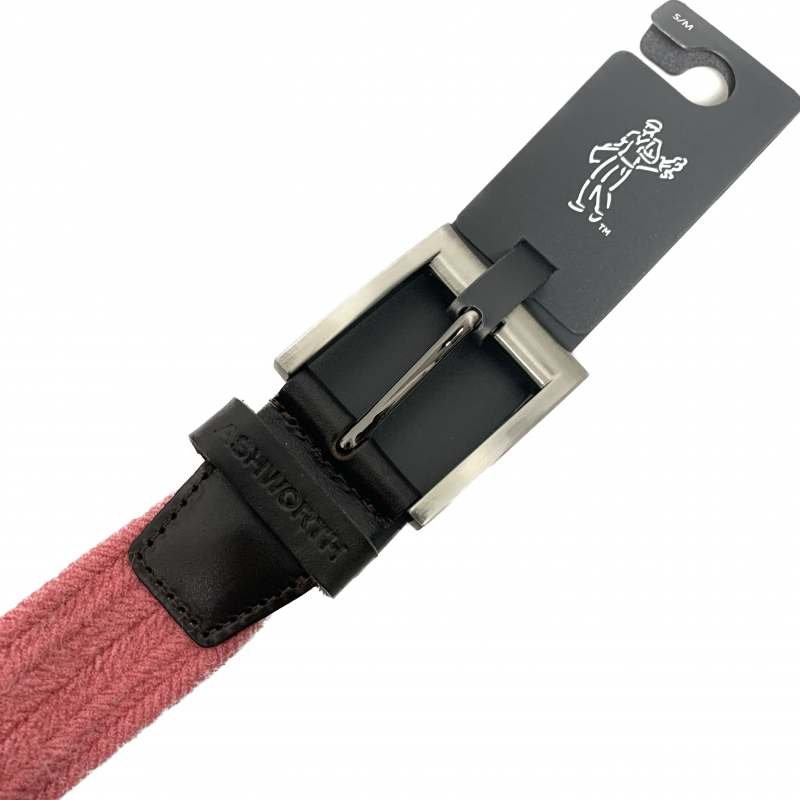 Ashworth Pink Stretch Golf Belt Women's - S/M - 32 to 36" Inch Waist - Image 2