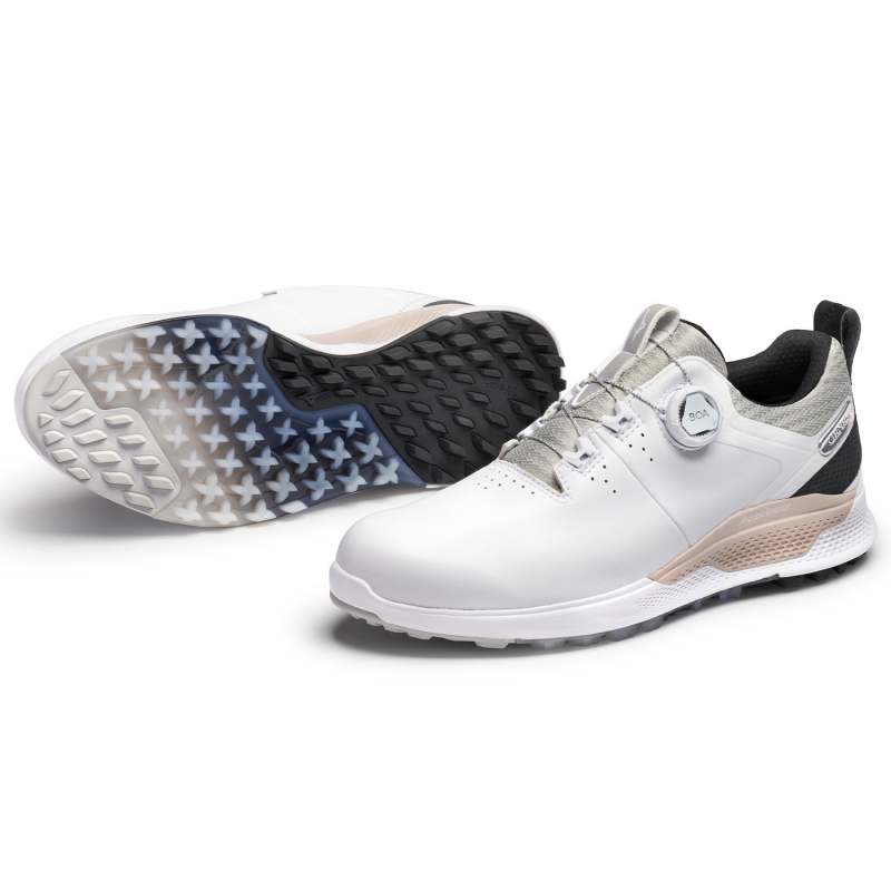 Mizuno Genem WG BOA Golf Shoes - White/Black - Choose Size - Image 3
