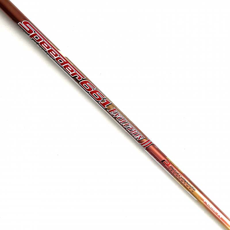 Fujikura Speeder 661 Evolution II Extra Stiff Flex Driver Shaft - Choose Adapter