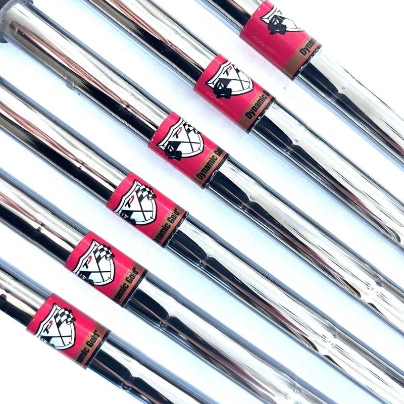 Pulled Dynamic Gold TP (Tour Preferred) S200 5-PW (6 Shafts) Stiff Flex Shafts - Image 2