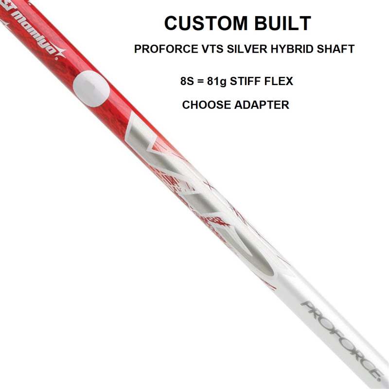 UST Proforce VTS Silver Stiff Flex Hybrid / Rescue Shaft - Custom Built