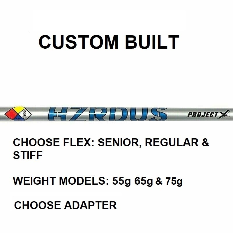 Project X HZRDUS T800 Blue Driver or F/W Wood Graphite Shaft - Custom Built