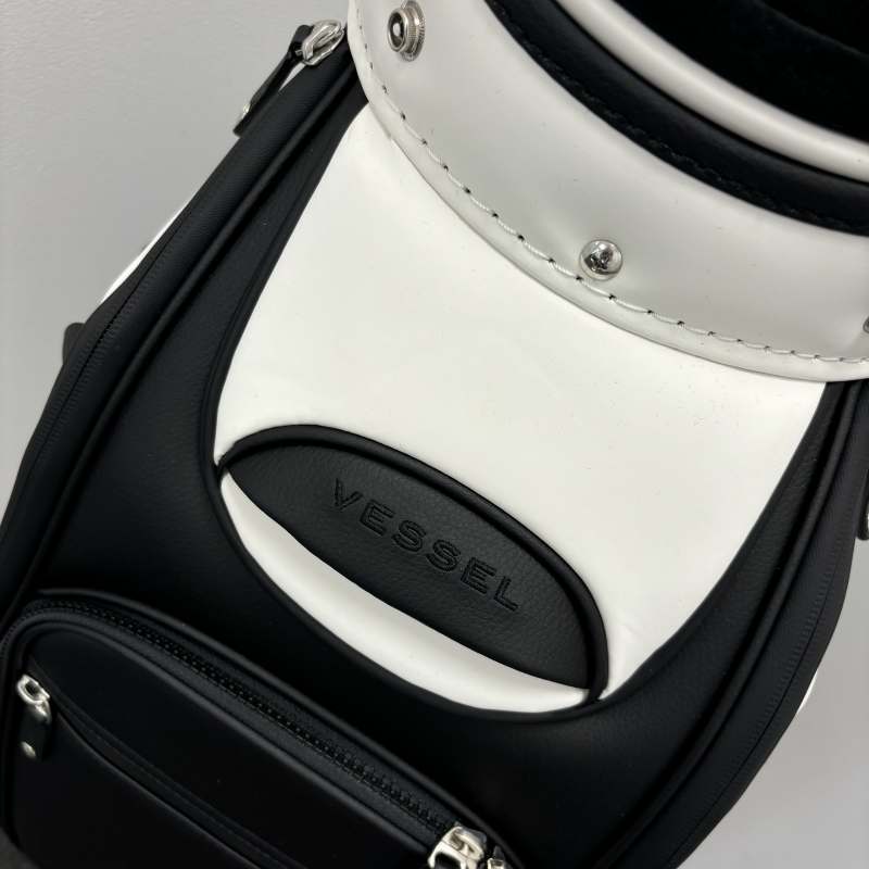 Premium - Vessel Midsize Staff Bag - Black/White Tour Grade Synthetic Leather - Image 3