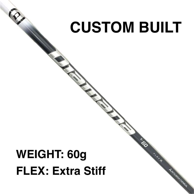 Diamana S+60 Extra Stiff Flex Driver or Fairway Wood Shaft - Custom Built
