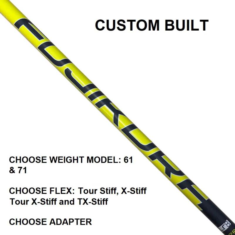 Fujikura Pro XLR8 Yellow Driver or Fairway Wood Shaft - Custom Built