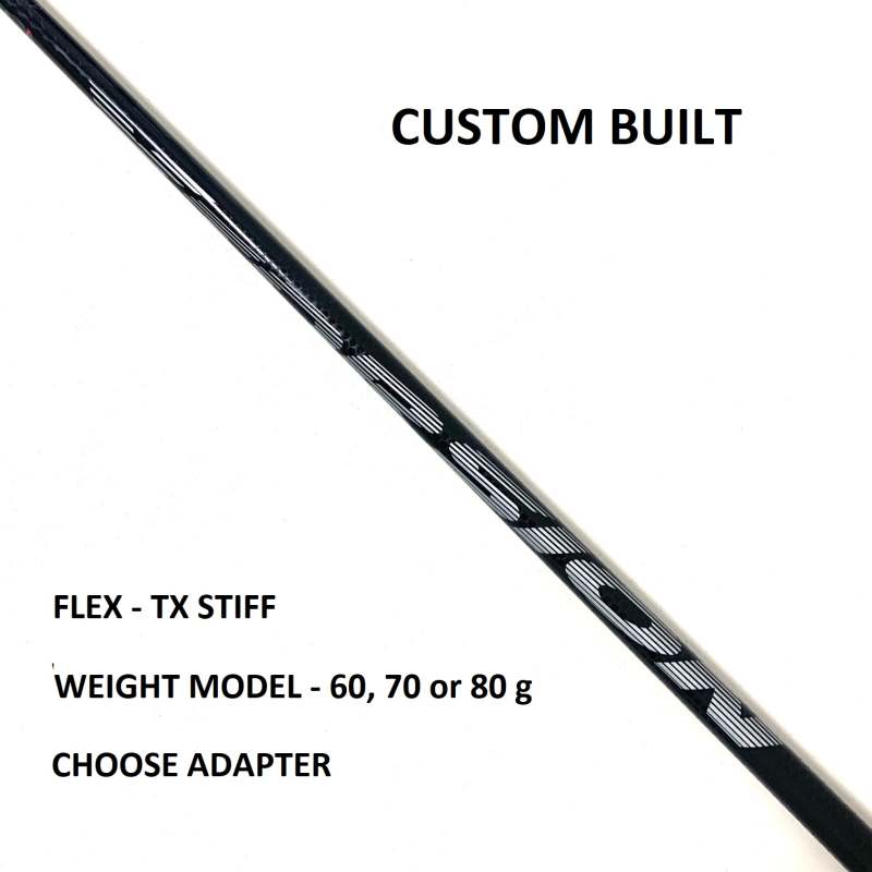 Aldila XTorsion Mamba Black TX-Stiff Driver or F/W Shaft - Choose Weight - Custom Built