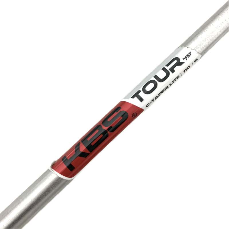 KBS Tour C-Taper Lite 110 Stiff Flex Iron Shaft Set 7-PW +GAP + SW (6 Shafts)