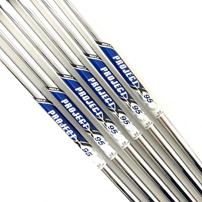True Temper Project X 95 Regular Flex Iron Set 5-PW (6 Shafts) - Pulled