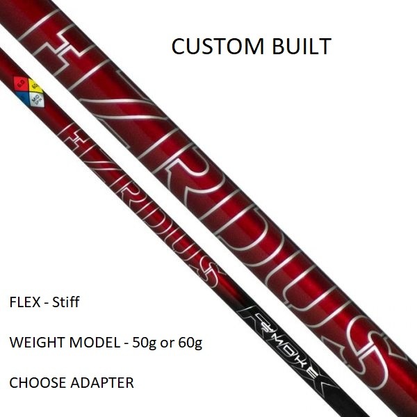Project X HZRDUS RDX Smoke Red Stiff Flex Driver or Fairway Shaft - Custom Built