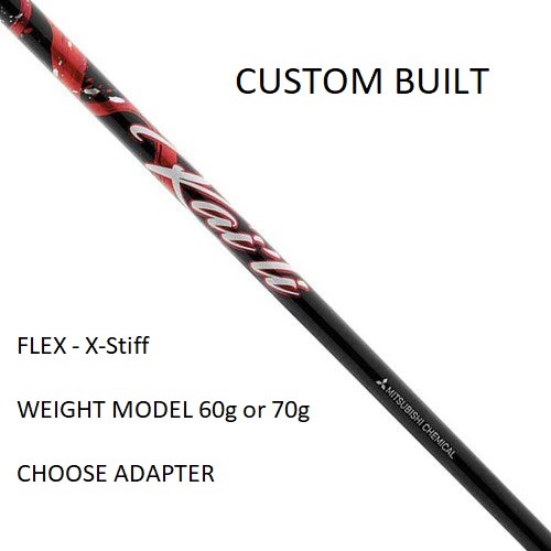 Mitsubishi Chemical Kai'li Red X-Stiff Driver or Fairway Shaft - Custom Built