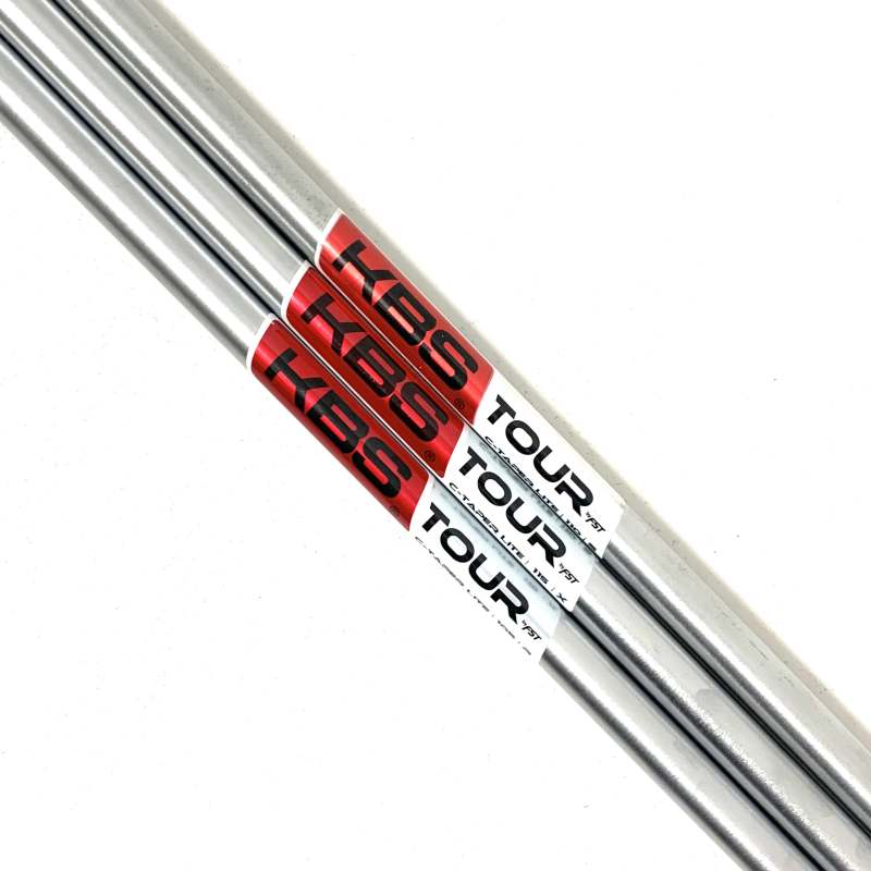 KBS Tour C-Taper Lite Satin Steel Iron Shaft-Choose Weight, Flex and Length