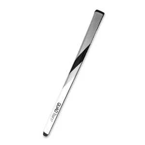 Garsen Quad Tour 17" Extended Length Putter Grip - Black, White & Silver