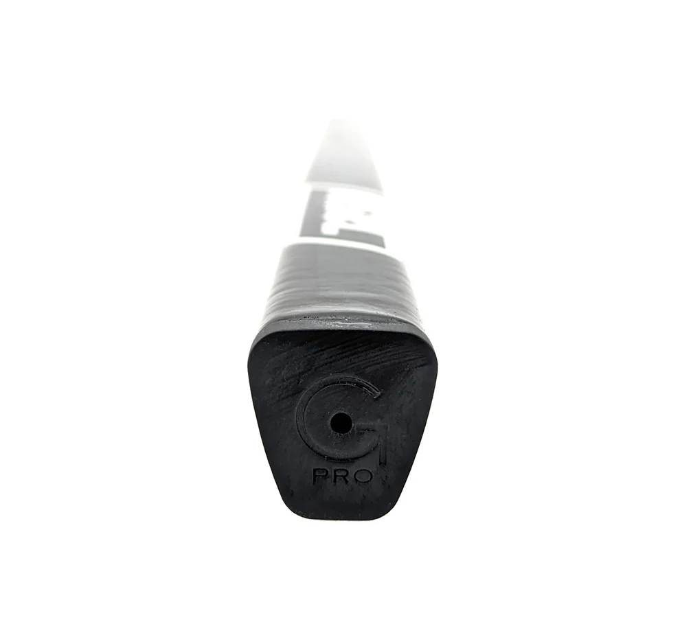 Garsen Quad Tour 17" Extended Length Putter Grip - Black, White & Silver - Image 5