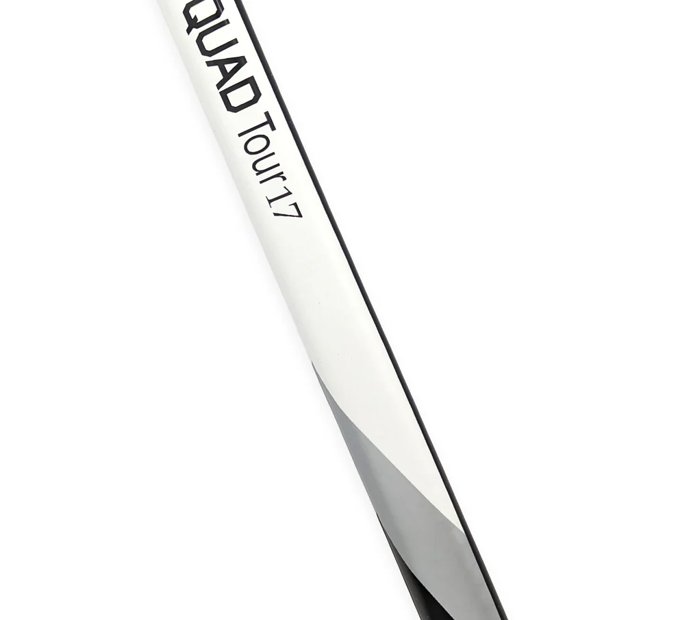 Garsen Quad Tour 17" Extended Length Putter Grip - Black, White & Silver - Image 4
