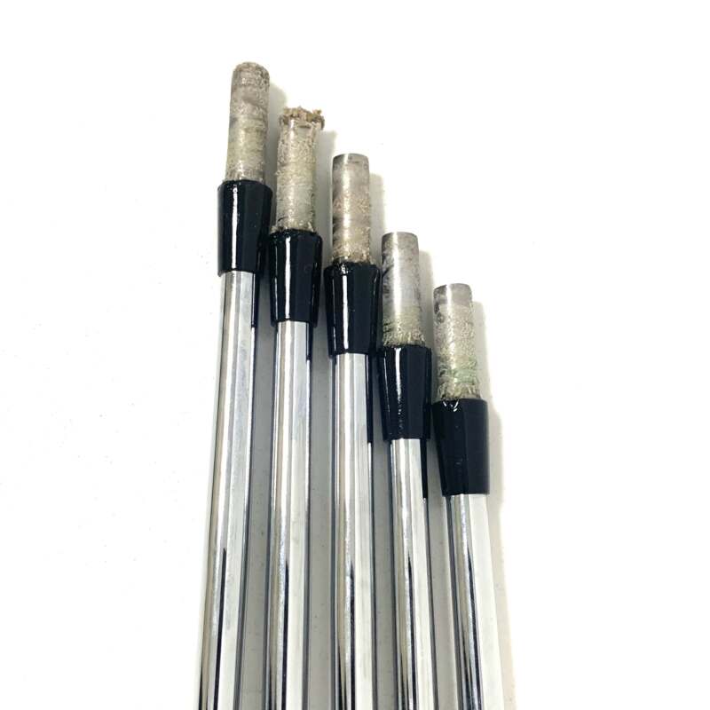 Dynamic Gold 105 S300 Stiff Flex Shaft Set- 6-P/W- Professionally Pulled - Image 2