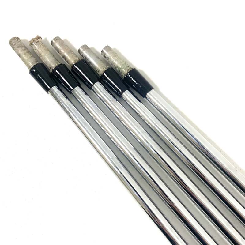 Dynamic Gold 105 S300 Stiff Flex Shaft Set- 6-P/W- Professionally Pulled - Image 4