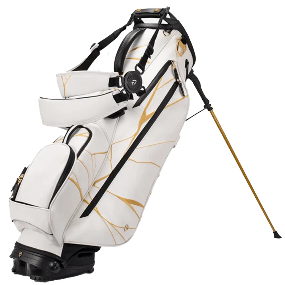 Premium - Vessel VLS Lux Le White and Gold Carry Stand Bag - Image 2