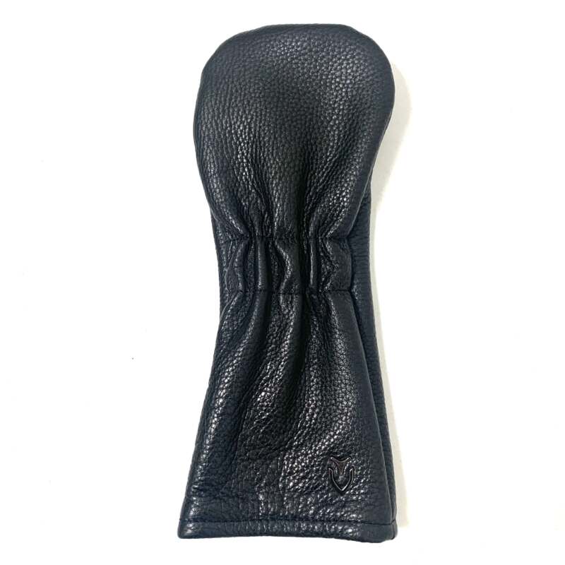 Vessel Leather #3 or #5 Fairway Wood Head Cover - Black - Image 4