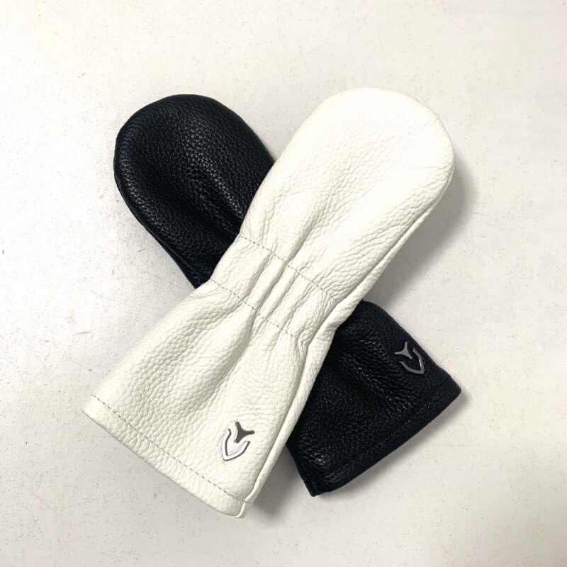Vessel Leather Hybrid Head Cover - Choose White or Black - Image 4