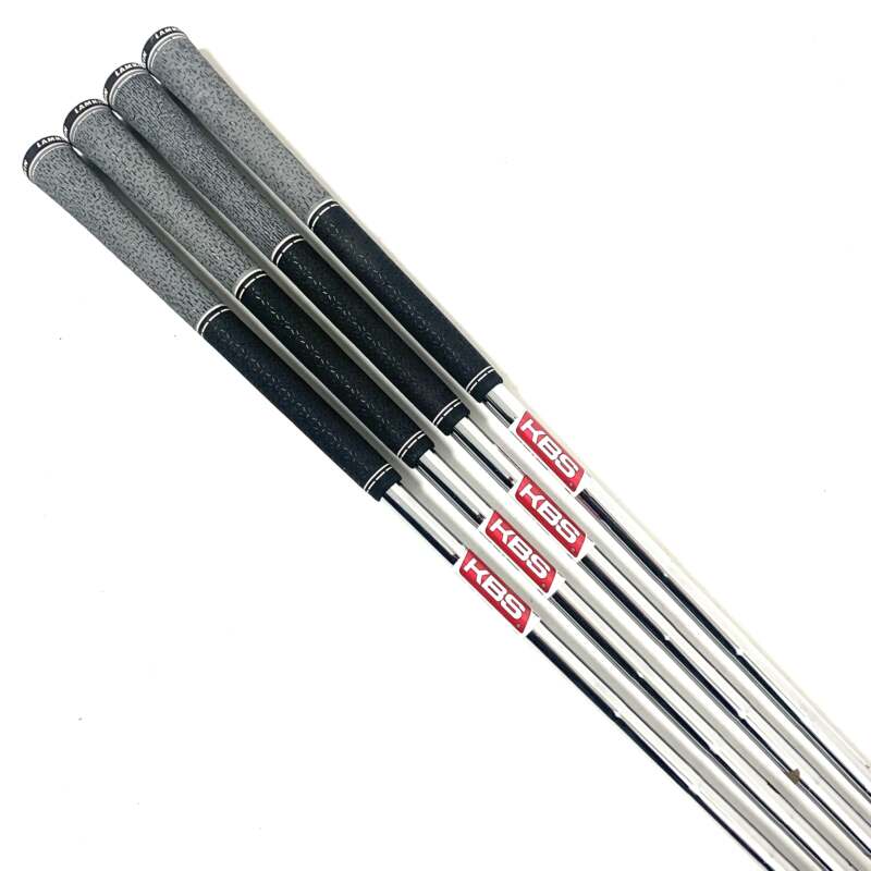 KBS Tour Lite Regular Flex Half Iron Shaft Set #4-P/W (missing 9, 7 and 5 Irons) Pulled - Image 2