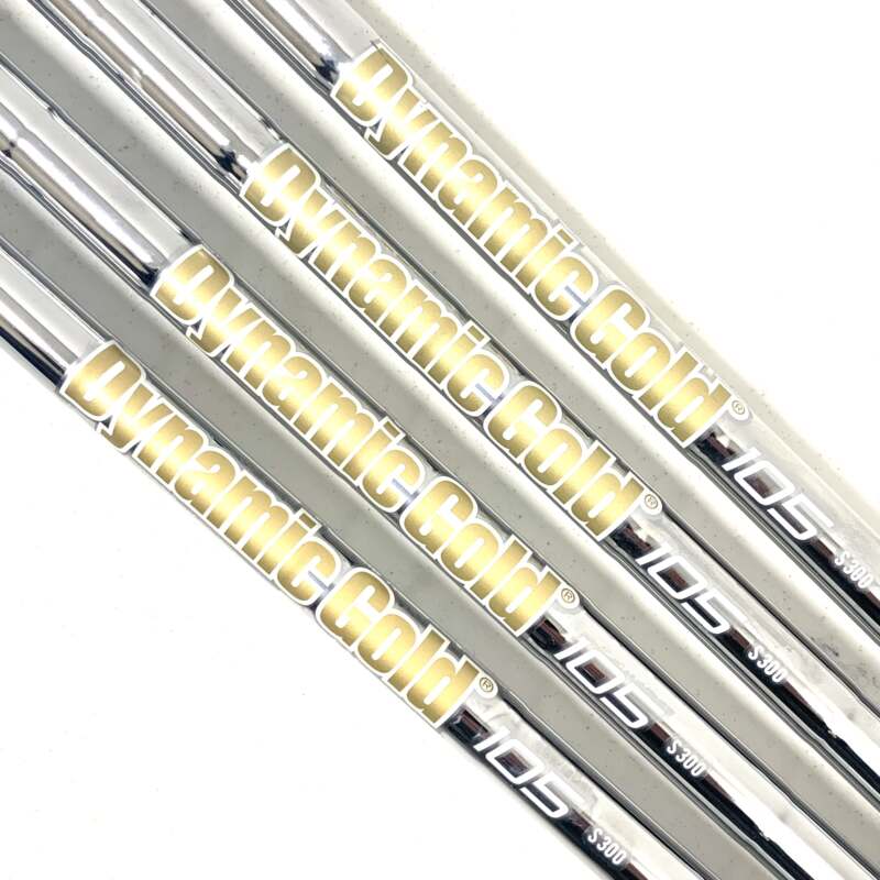 True Temper Dynamic Gold 105 S300 #4-P/W (missing 9, 7 and 5 Irons) Pulled