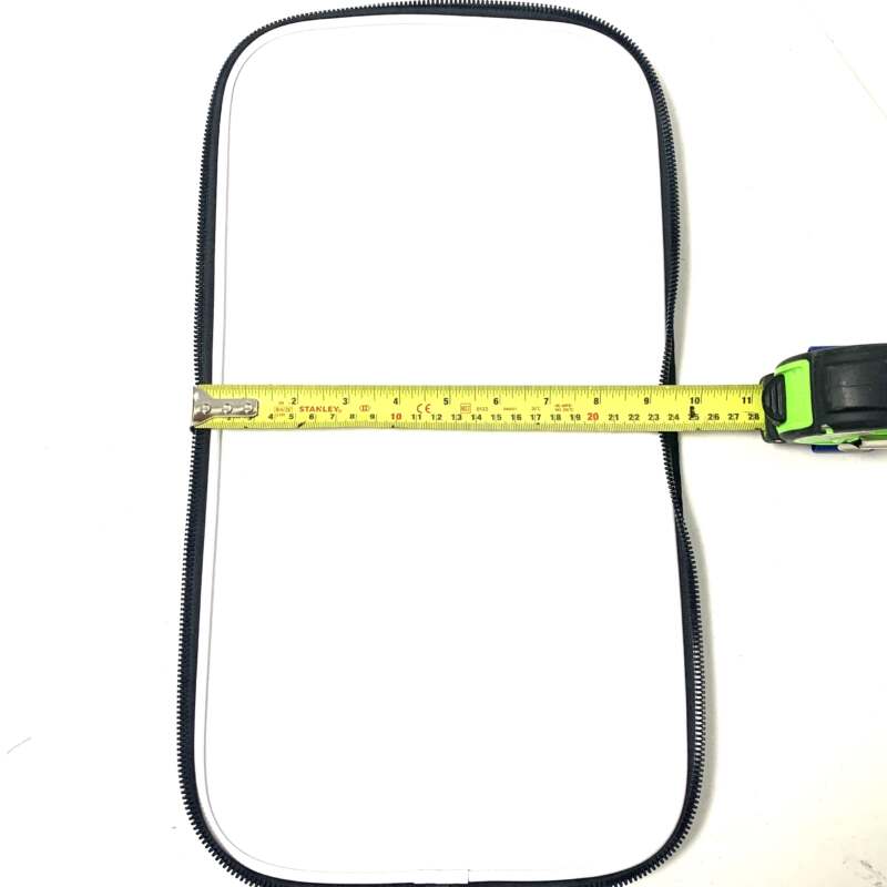 Callaway Tour/Staff Golf Bag Zip off Panel - White with Inner Pineapple Pattern - Image 4