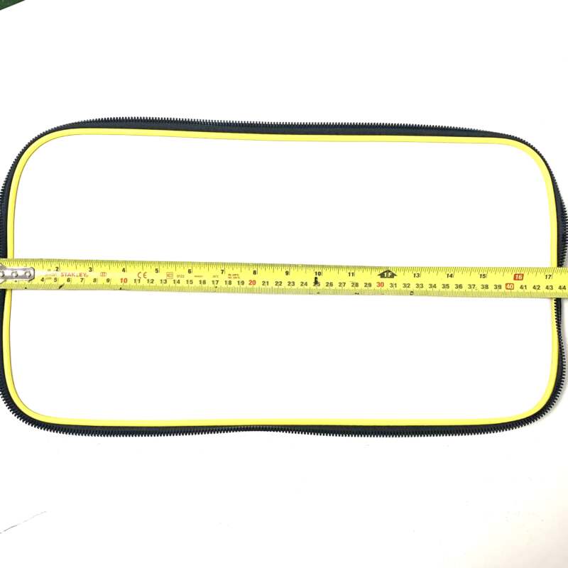 Callaway Tour/Staff Golf Bag Zip off Panel - White with Inner Purple Tartan Pattern - Image 3