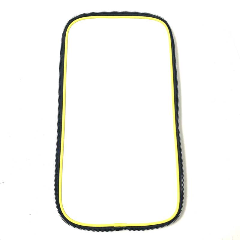 Callaway Tour/Staff Golf Bag Zip off Panel - White with Inner Purple Tartan Pattern