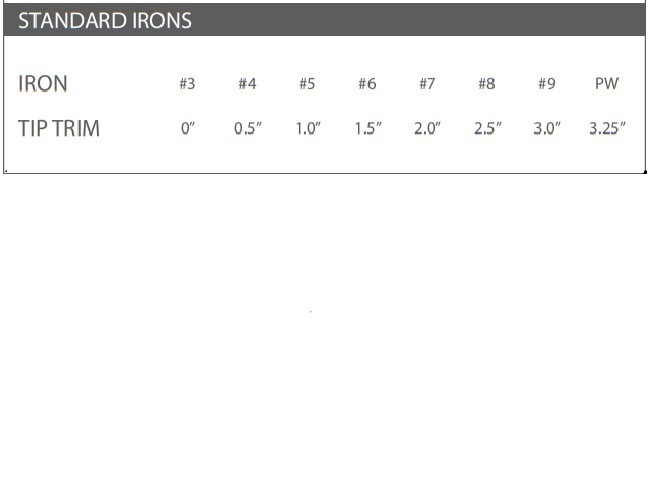 LA Golf A-Series Low 105i Stiff of X-Stiff Flex Shaft - New Uncut - Image 5