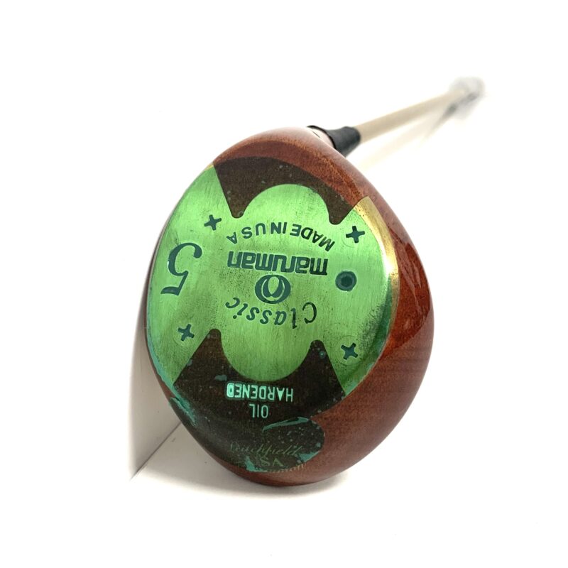 Maruman Classic Persimmon 5 Wood - Parsec Gold '5' Stiff Flex Shaft