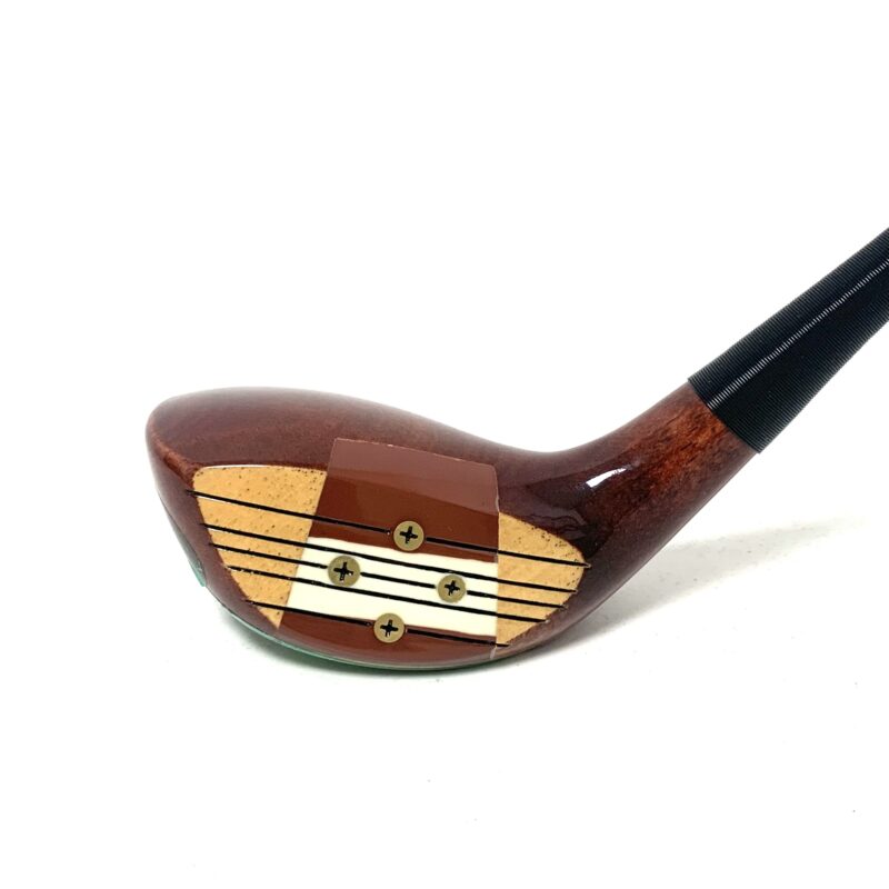 Maruman Classic Persimmon 5 Wood - Parsec Gold '5' Stiff Flex Shaft - Image 4
