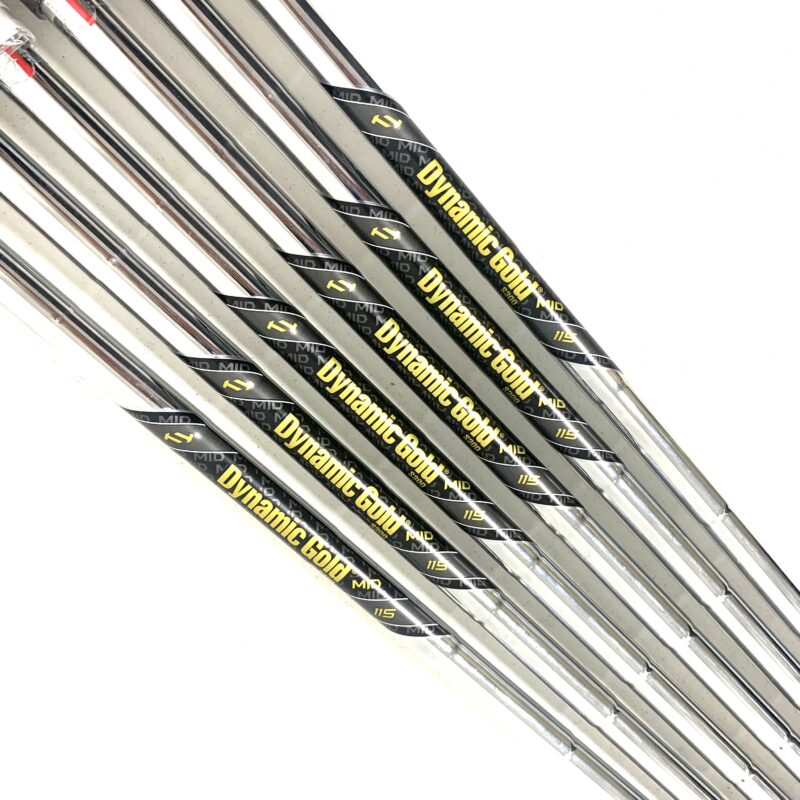 True Temper Dynamic Gold S300 Stiff Flex Shaft Set #5-P/W (Set of 6) - Pulled - Image 2