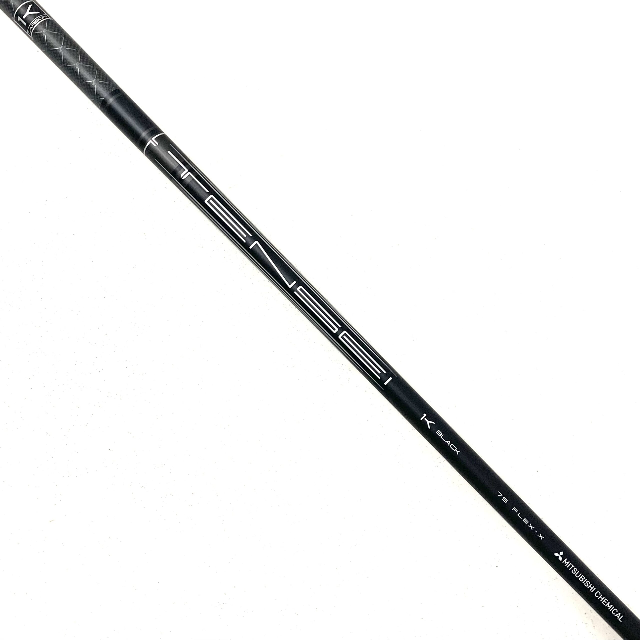 Mitsubishi TENSEI 1K Black 75 X-Stiff Flex Driver Shaft - Titleist Adapter