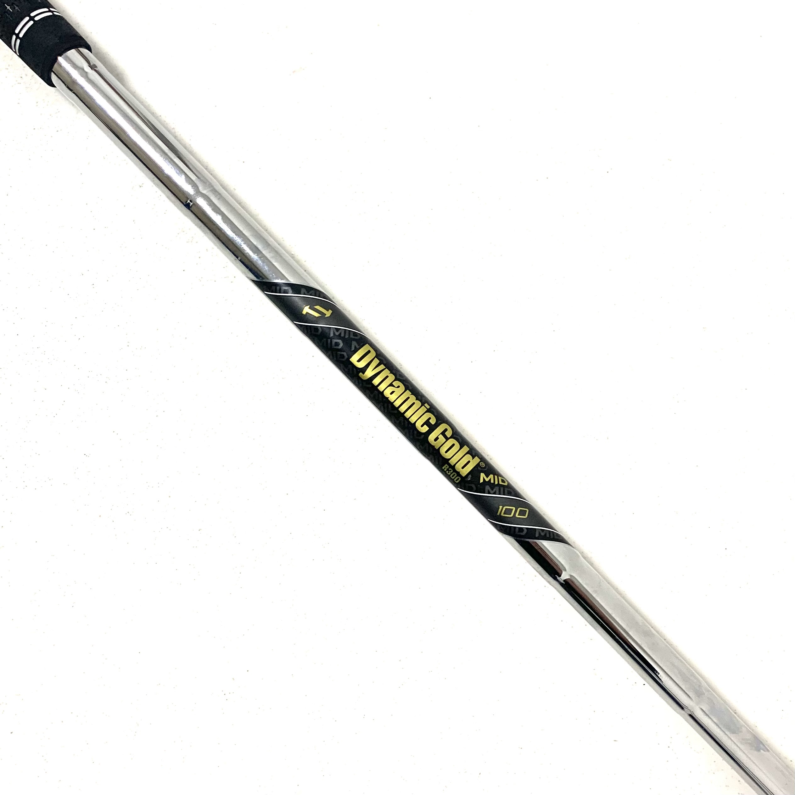 True Temper Dynamic Gold R300 Regular Flex #7 Iron Shaft - Pulled
