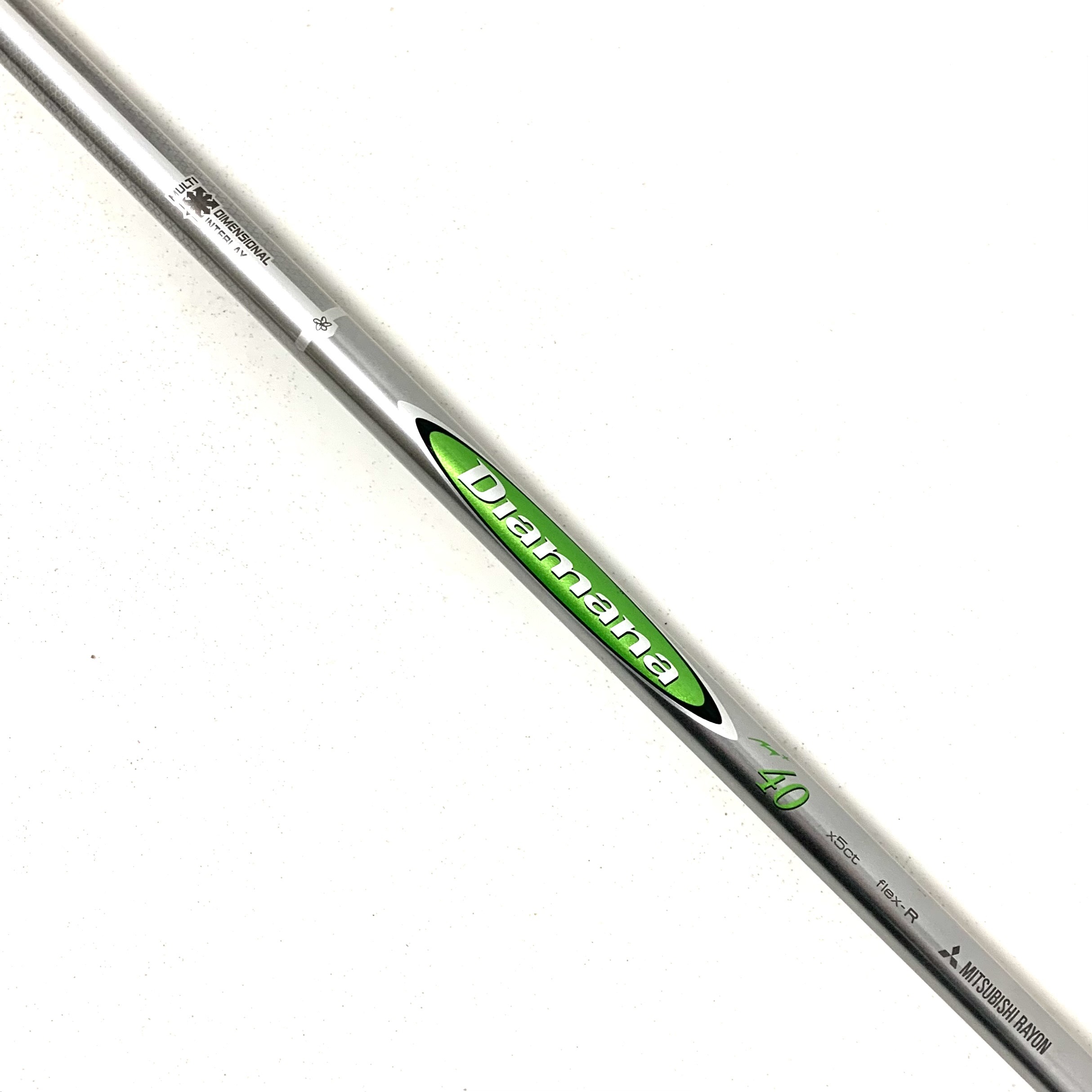 Mitsubishi Diamana M+ 40 x5ct Regular Flex Driver Shaft - Callaway Adapter