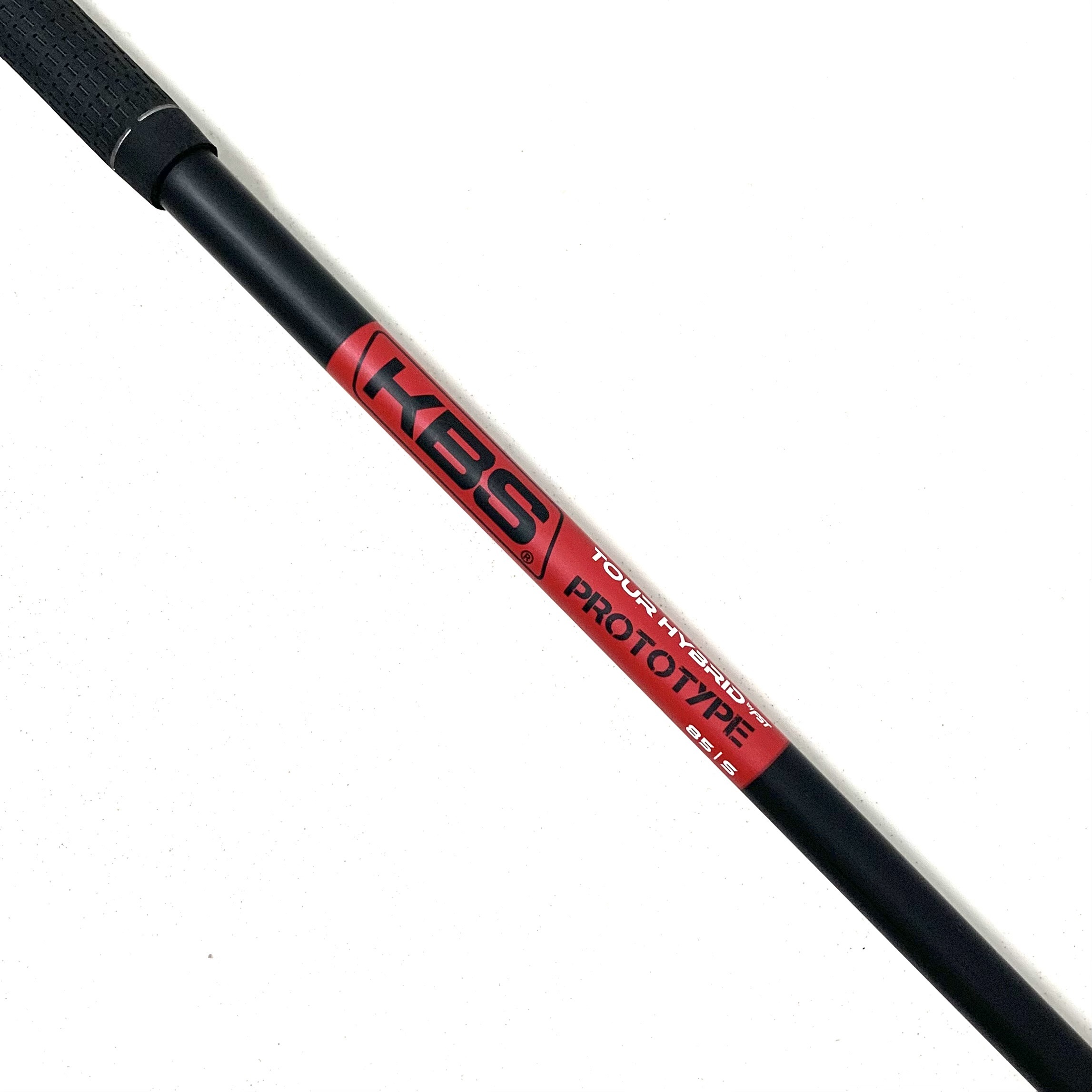 KBS Tour 85 Prototype Stiff Flex Hybrid Shaft - Hybrid TaylorMade Adapter