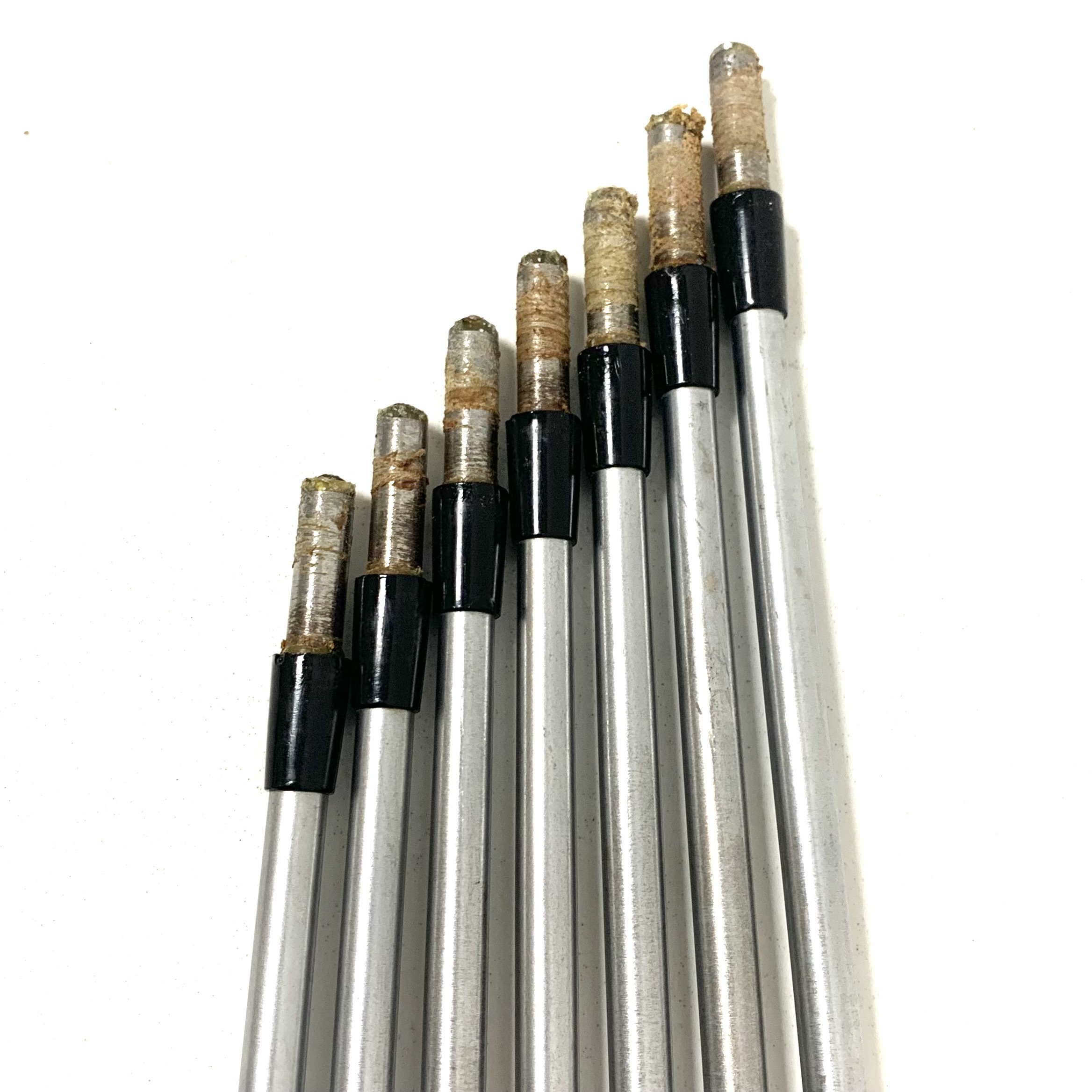 KBS Tour C-Taper Lite 110 Stiff Flex Iron Shaft Set #4-P/W - Professionally Pulled - Image 4