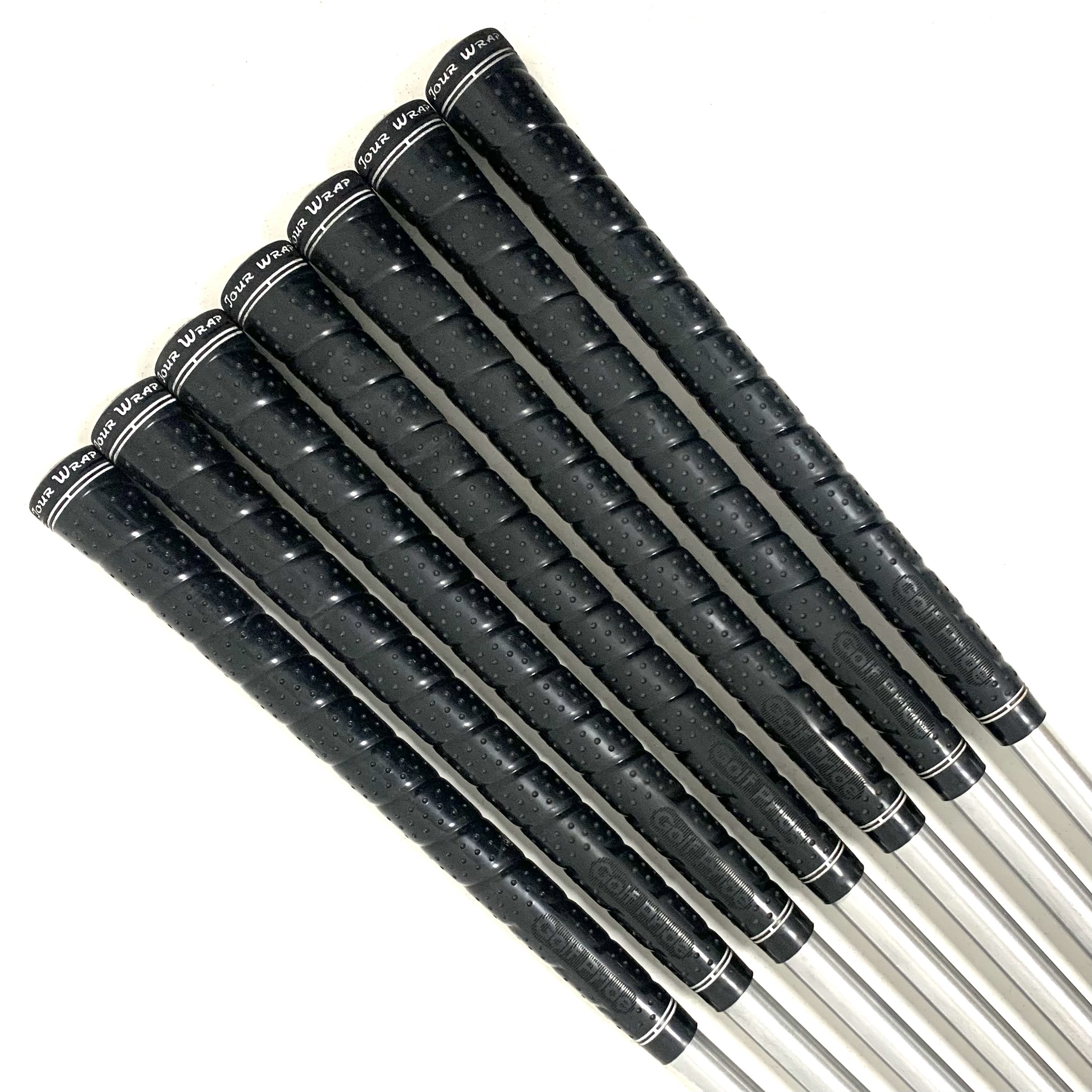 KBS Tour C-Taper Lite 110 Stiff Flex Iron Shaft Set #4-P/W - Professionally Pulled - Image 2