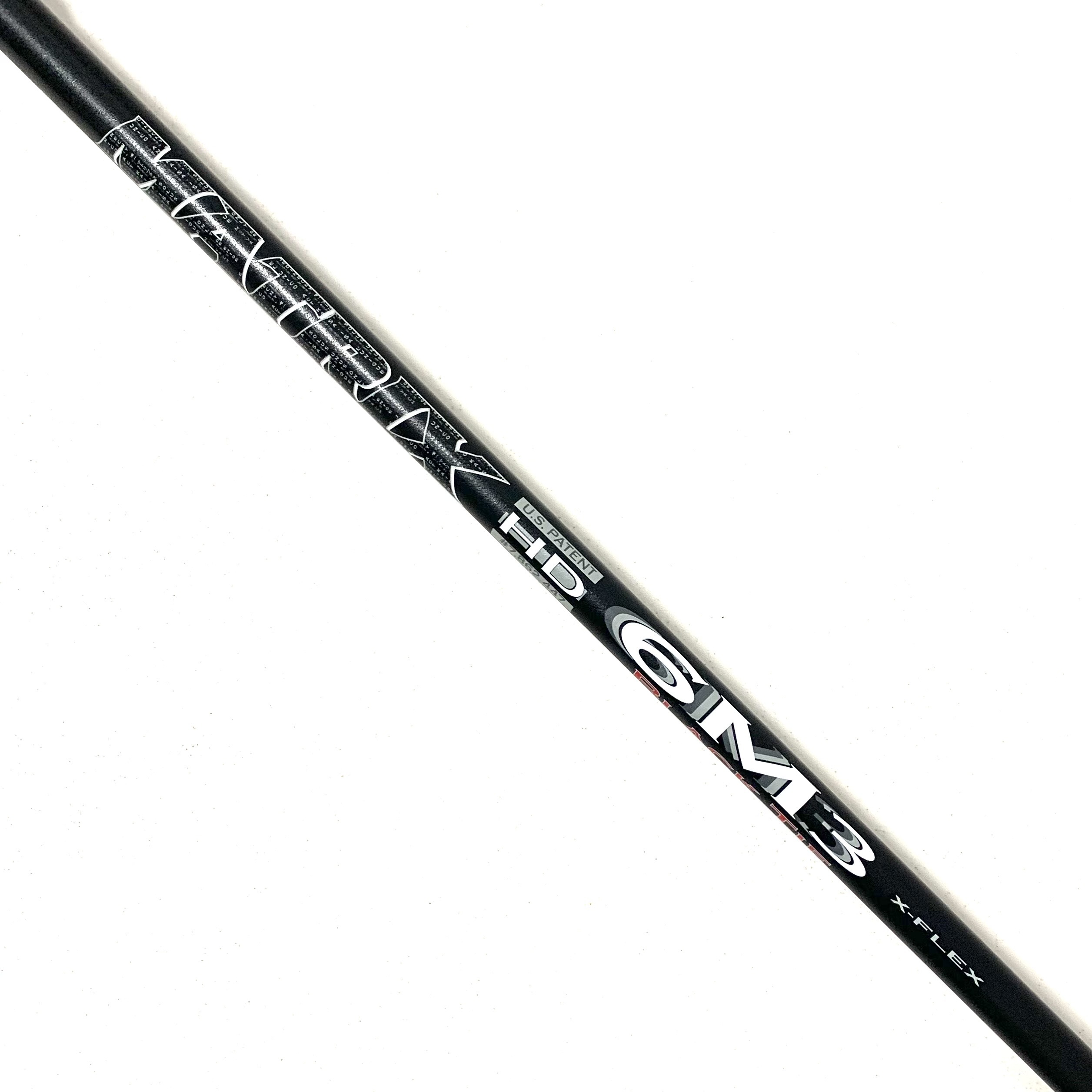 Matrix Ozik HD 6M3 Black Tie X-Stiff Flex Driver Shaft - TaylorMade Adapter