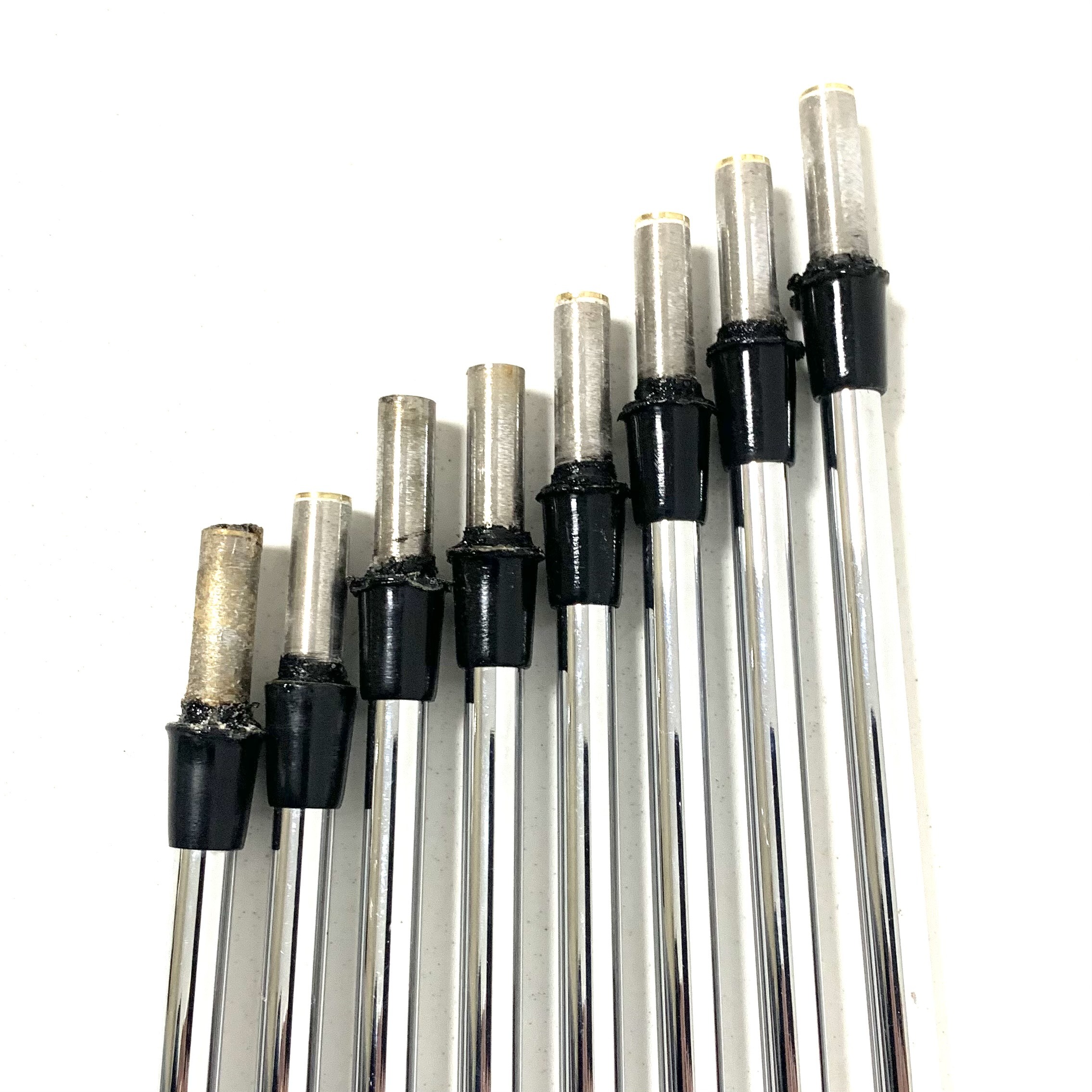 KBS $-Taper 120 Stiff Flex Iron Shaft set #4-G/W - Professionally Pulled - Image 2