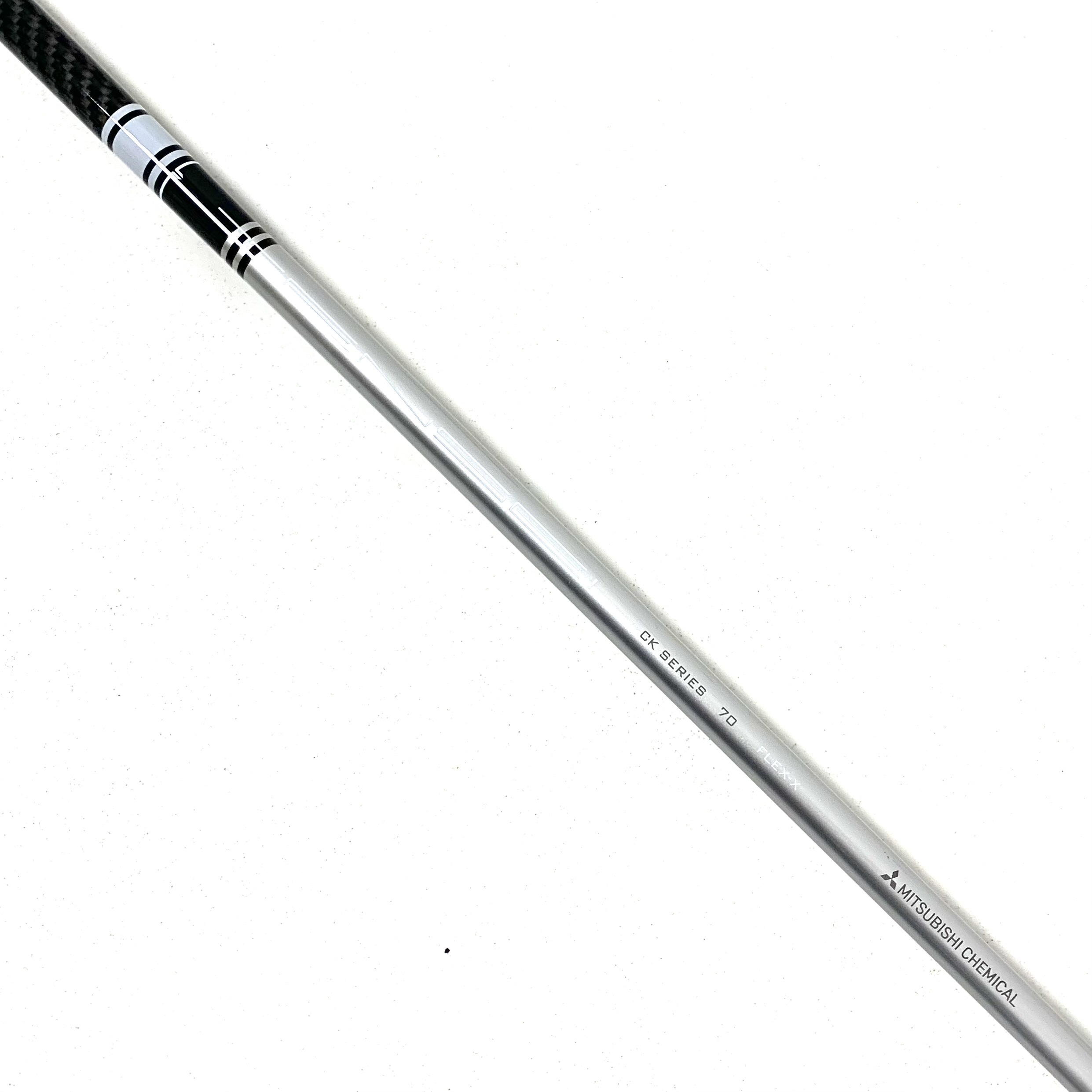 Mitsubishi Tensei CK Series White 70 X-Stiff Flex Driver Shaft - TaylorMade Adapter